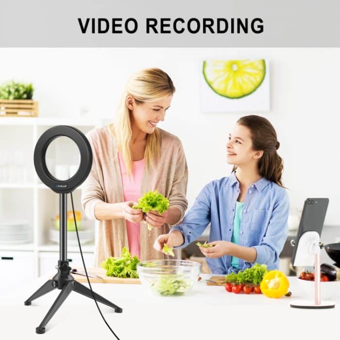 PULUZ Desktop verstellbarer Stativständer Selfie Stick Mount Holder – Bild 6