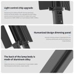 PULUZ 72 LEDs Foto-Handstablicht Vollfarbiges RGB-Fülllicht mit Barndoor – Bild 3