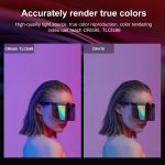 PULUZ 72 LEDs Foto-Handstablicht Vollfarbiges RGB-Fülllicht mit Barndoor – Bild 9