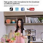 PULUZ 1,5 m USB-C / Typ C-Buchse Lavalier Kabelkondensator-Aufnahmemikrofon – Bild 10