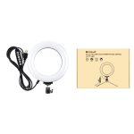 PULUZ 6,2 Zoll 16 cm USB 10 Modi 8 Farben RGBW Dimmbare LED-Ring-Vlogging-Fotografie-Videoleuchten mit Stativ-Kugelkopf, 6.2 inch RGBW – Bild 12