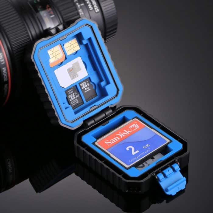 PULUZ 11 in 1 Speicherkartenetui für 3SIM + 2XQD + 2CF + 2TF + 2SD-Karte – Bild 14