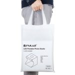 PULUZ 20 cm faltbares, tragbares 550-lm-Licht-Fotobeleuchtungs-Studio-Aufnahmezelt-Box-Set mit 6 Hintergrundfarben (Schwarz, Weiß, Orange, Rot, Grün, Blau), aufgeklappte Größe: 24 cm x 23 cm x 23 cm, 20cm Box, 20cm Box(US), 20cm Box(UAE Stock) – Bild 11