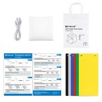 PULUZ 20cm Enthält 2 LED-Panels Faltbare tragbare 1100LM Licht Fotobeleuchtung Studio Shooting Zelt Box Kit mit 6 Farben Hintergrund (Schwarz, Weiß, Gelb, Rot, Grün, Blau), Aufklappbare Größe: 24cm x 23cm x 23cm – Bild 12