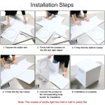 PULUZ 23cm Ring LED Panel Folding Tragbares Licht Photo Lighting Studio Shooting Zelt Box Kit mit 6 Farben Hintergrund (Schwarz, Weiß, Gelb, Rot, Grün, Blau), Entfaltungsgröße: 24cm x 23cm x 23cm – Bild 11