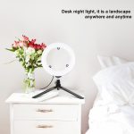 PULUZ 7,9 Zoll 20 cm USB 3 Modi Dimmbar Dual Farbtemperatur LED gebogener Lichtring Vlogging Selfie Fotografie Videoleuchten mit Spiegel, 7.9 inch with mirror – Bild 11
