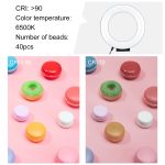 PULUZ 4,7 Zoll 12 cm gebogene Oberfläche USB-Weißlicht-LED-Ring Selfie Beauty Vlogging Fotografie Videoleuchten, 4.7 inch – Bild 4
