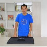 PULUZ Fotostudio-Lichtbox, tragbar, 60 x 60 x 60 cm, Lichtzelt, LED, 5500 K weißes Licht, dimmbar, Mini 36 W, Fotostudio-Zelt-Set mit 6 abnehmbaren Hintergründen (Schwarz, Orange, Weiß, Grün, Blau, Rot), 60cm Box(US), 60cm Box(UK), 60cm Box(EU)... – Bild 14