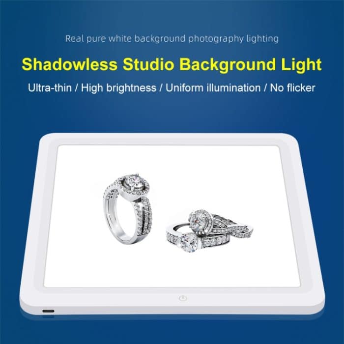 PULUZ LED Shadowless Light Pad für 30 cm Fotostudio-Box, 30cm Shadowless Light – Bild 2