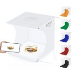 PULUZ Mini LED Fotografie Shadowless Light Lamp Panel Pad + Studio Shooting Zeltbox, Acrylmaterial, 20 cm x 20 cm effektive Fläche – Bild 3