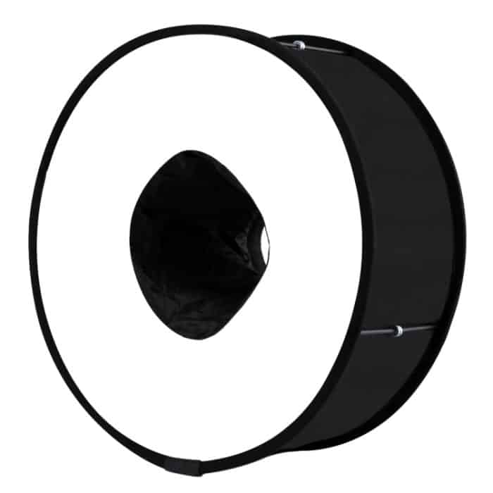 PULUZ 45 cm runder Makro- und Porträt-Softbox SpeedLite-Blitzlicht, faltbarer Diffusor, 45cm Round(US), 45cm Round, 45cm Round(AE) – Bild 2