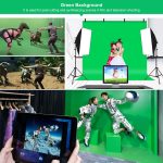 PULUZ 2 x 2 m T-förmiger Fotostudio-Hintergrund-Stützständer, Hintergrund-Querstangen-Halterungs-Set mit Clips, 2 x 2m Bracket Kit – Bild 7