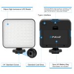 PULUZ 64 LED 5W Video-Spleiß-Fülllicht für Kamera/Video-Camcorder, 64 LED – Bild 3