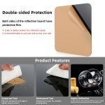 PULUZ 20 cm Fotografie-Acryl-reflektierende Display-Tisch-Hintergrundtafel, 20cm – Bild 3