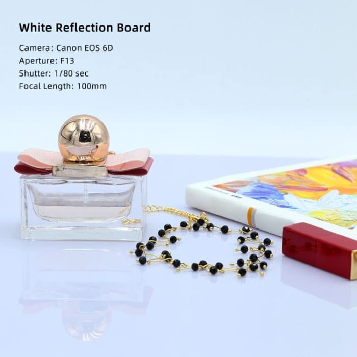 PULUZ 30 cm Fotografie-Acryl-reflektierende Display-Tisch-Hintergrundtafel, 29cm – Bild 4