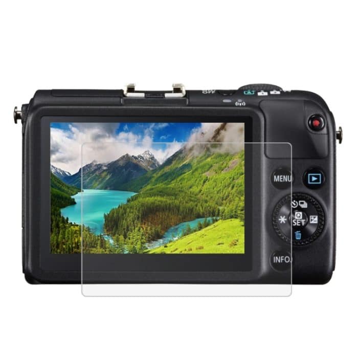 PU5507.jpg PULUZ 2.5D 9H Hartglasfolie für Canon SX700, Kompatibel mit Canon SX600 / SX610 / SX620 / SX720 / SX710 / IXUS230 / G15 / G16, Sony WX350 / WX300, Panasonic SZ9 / SZ7, Fujifilm Q1 / Q2 / XF1 – Bild 1