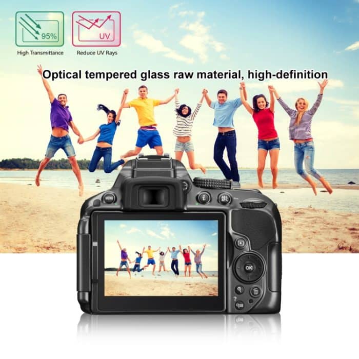 PULUZ 2.5D 9H Hartglasfolie für Nikon D5300, Kompatibel mit Nikon D5300 / D5500 / D5600, Pentax K-1 / K-1markii – Bild 11