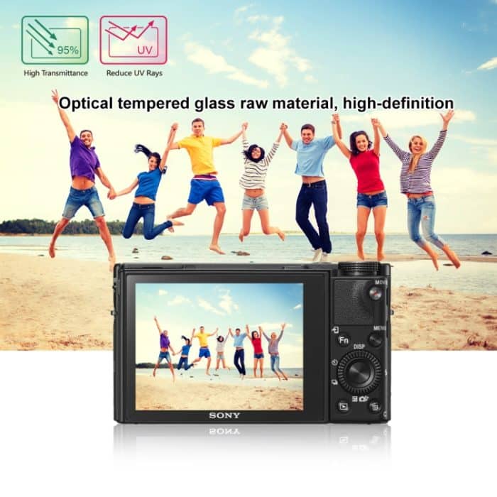 Puluz 2,5d 9H Temperierter Glasfilm für Sony RX100, Kompatibel mit Sony A9 / A7C / A7M2 / A7M2 / A7SM2 / A7III / A77 / RX1 / RX1R / RX10 / RX100 / II / III / IV / V / IV / RX10IV / II / II / RX100M4 / RX100M5 / A99 / HX400 / HX300 / HX300 / HX300 / HX350 – Bild 11