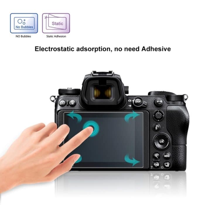 PULUZ 2.5D 9H Hartglasfolie für Nikon Z6 / Z7 – Bild 8