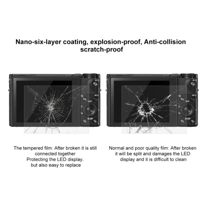 PULUZ 2.5D 9H gehärtete Glasfolie für Sony Alpha 9 III – Bild 5