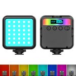 PULUZ Pocket 2500–9000 K + RGB-Vollfarb-Beauty-Fülllicht, Handkamera, Fotografie, LED-Licht, 2500-9000K+RGB