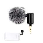 PULUZ 3,5-mm-Klinkenstecker, einseitig verstellbares Mobiltelefon-Mikrofon, 3.5mm Phone Microphone