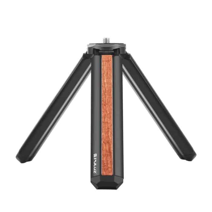 PULUZ Intarsienholz-Desktop-Vlogging-Live-Stativhalter, Inlaid Wood Tripod – Bild 2
