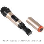 PULUZ UHF Wireless Dynamisches Mikrofon mit LED-Anzeige, UHF – Bild 3