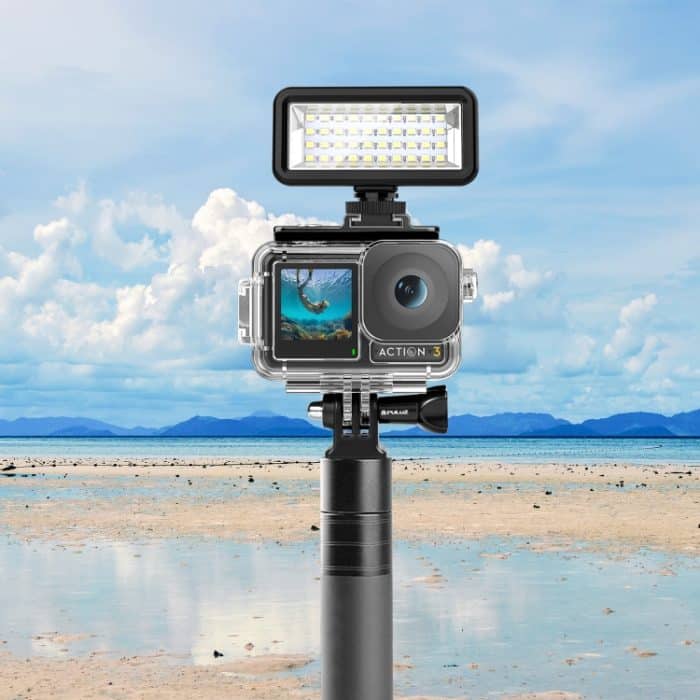 PULUZ 40 LEDs 40 m Tauchen wasserdichtes Fülllicht Kamera Video Foto Studio Licht, 40 LEDs – Bild 8