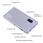 PULUZ LED-Vollfarb-RGB-Schönheits-Fülllicht, Taschen-Vlogging-Fotolicht – Bild 3