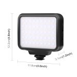 PULUZ Pocket 2500-9900K+RGB Vollfarbiges Beauty Fill Light LED-Handlicht für Fotografie auf der Kamera – Bild 2