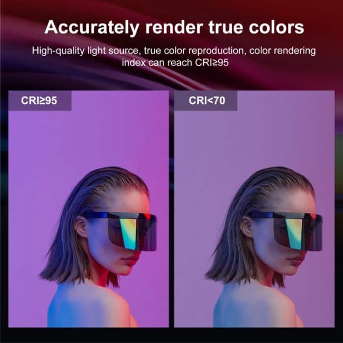 PULUZ Pocket 2500-9900K+RGB Vollfarbiges Beauty Fill Light LED-Handlicht für Fotografie auf der Kamera – Bild 7