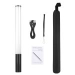 PULUZ Metallkörpertasche 2500-9000 K RGB-Vollfarb-Beauty-Fill-Licht-LED-Handlicht für Fotografie auf der Kamera – Bild 9