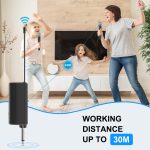 PULUZ 1 bis 2 kabellose Mikrofone mit LED-Anzeige, 6,35-mm-Sender – Bild 8