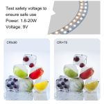 PULUZ PD20W 11,8 Zoll 30 cm Typ C 3 Modi Dimmbar Zweifarbtemperatur LED Gebogener diffuser Lichtring Vlogging Selfie Fotografie Videoleuchten mit Telefonklemme, Type-C – Bild 6