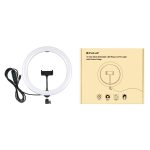 PULUZ PD20W 11,8 Zoll 30 cm Typ C 3 Modi Dimmbar Zweifarbtemperatur LED Gebogener diffuser Lichtring Vlogging Selfie Fotografie Videoleuchten mit Telefonklemme, Type-C – Bild 10