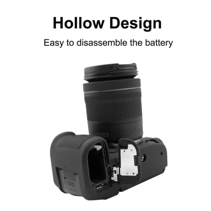 PULUZ Schutzhülle aus weichem Silikon für Canon EOS R5, For Canon EOS R5 – Bild 7