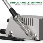 BAKU Leistungsstarke Mini-Schweißmaschine für antistatische Lötstationen, EU-Stecker (BK-938) (Silber) – Bild 6