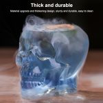 Crystal Skull Head Wodka Whisky Schnapsglas (transparent) – Bild 5
