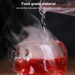 Crystal Skull Head Wodka Whisky Schnapsglas (transparent) – Bild 6