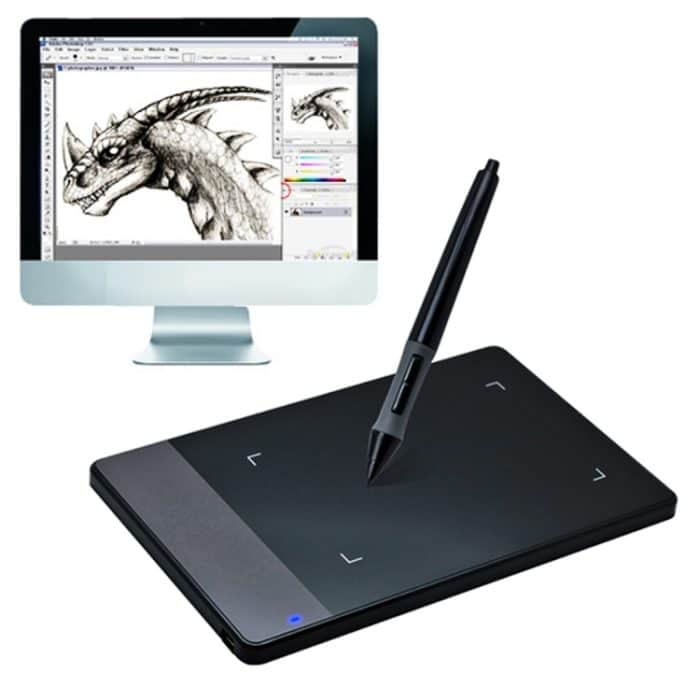 HUION 420 Tragbares Smart 4,0 x 2,23 Zoll 4000LPI Stylus Digital Tablet Signaturboard mit Digitalstift – Bild 1