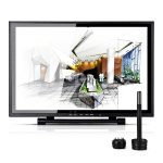 Huion P801 Drahtloser digitaler USB-Stift Stylus Wiederaufladbarer Maus-Digitalisierstift für Huion-Grafiktablett (schwarz) – Bild 8