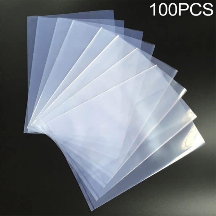 100 PCS Sealer Closer Machine Spezielle transparente Plastiktüte mit individuellem Logo und Design, Größe: 18 cm x 26 cm – Bild 1
