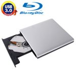 Tragbares wiederbeschreibbares DVD-/CD-Blu-ray-Laufwerk mit USB 3.0-Aluminiumlegierung für 12,7-mm-SATA-ODD/HDD, Plug-and-Play, Blu-ray Drive (Silver), Blu-ray Drive (Red) – Bild 2