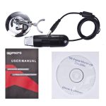 1,3 Megapixel 200x USB Digitalmikroskop mit 8 LED Weißlicht (Schwarz) – Bild 5