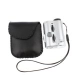 Taschenmikroskop 30X-60X mit 2-LED-Lichtern / Gelddetektorlicht – Bild 6