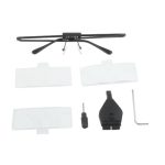 1,5X / 2,5X / 3,5X Lupengläser mit LED-Licht (schwarz) – Bild 4