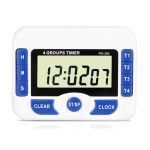 PS-360 4 Gruppen Alarm Timer Digitale Küchen-Countdown-Uhr