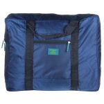 Embellish Multifunktionale, tragbare, wasserdichte, faltbare Nylon-Aufbewahrungstasche mit großer Kapazität für Reisen, Größe: 44 cm x 35 cm x 19 cm – Bild 2