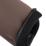 Neopren SLR Kameraobjektiv Tragetasche Tasche Tasche mit Karabinerhaken, Größe: 10x18cm (Schwarz) – Bild 5